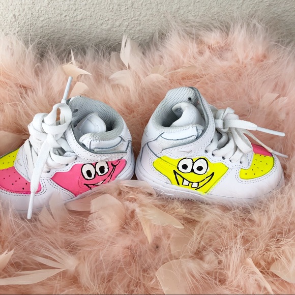 Nike Air Force 1 Mid “White” (TD) Custom size 4c - Picture 12 of 16